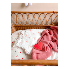 Rose in April - Sarah Boum Boum Sleep Suit | White
