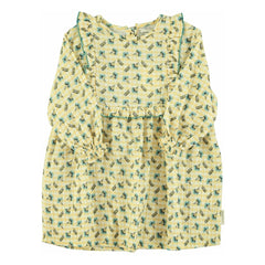 Piupiuchick - Flower Bib Dress | Yellow
