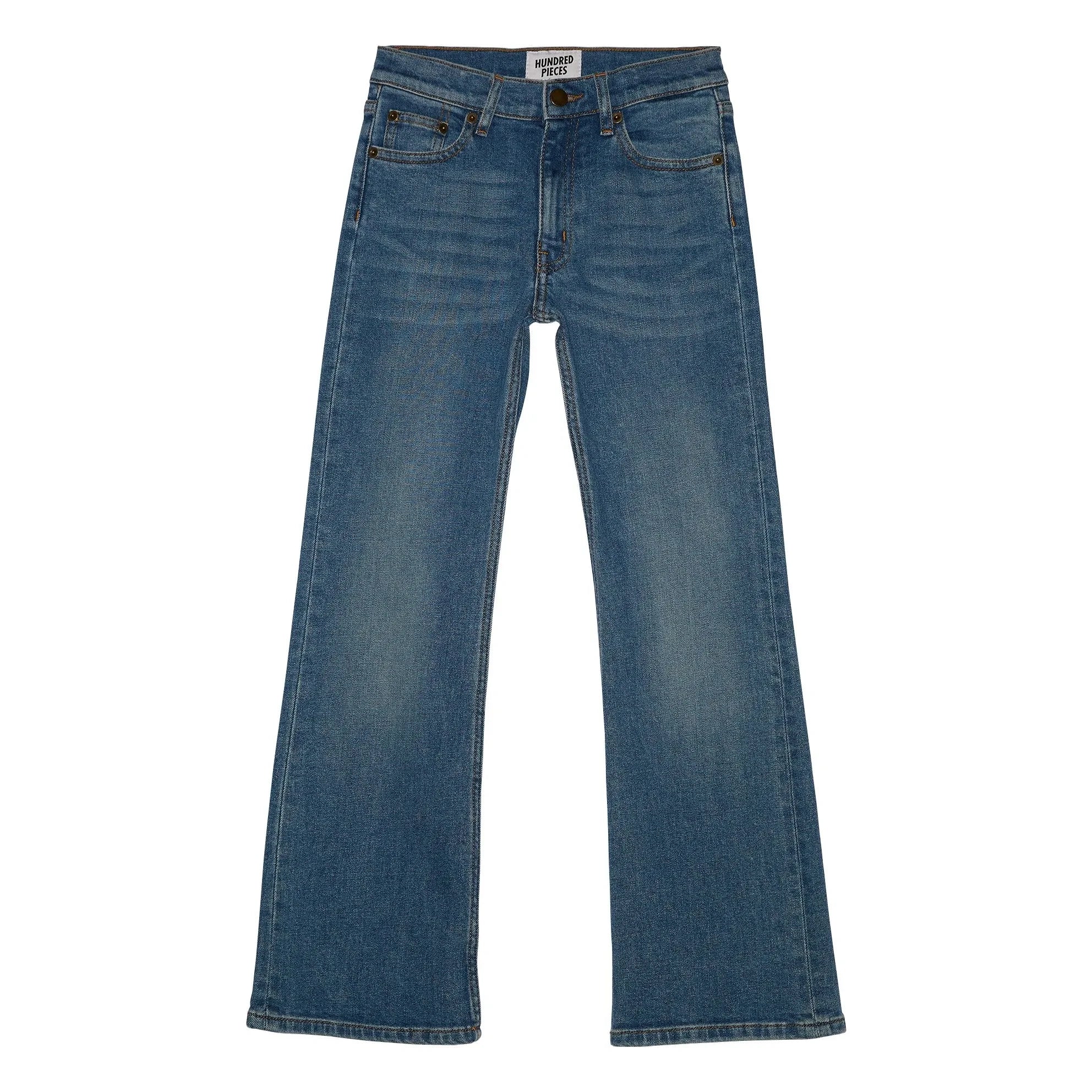 Hundred Pieces - Flare Freedom Jeans | Denim Blue