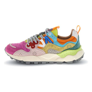 Flower Mountain - Yamano 3 Suede and Nylon Sports Shoes | Framboise