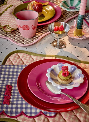 Rice - Vichy American Service Set | Peach
