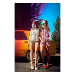 Indee - Top Knots Vegas Vichy | Red