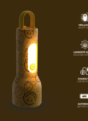 MOB - Glowy Flashlight - MOB x Smiley World | Yellow