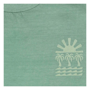 Tumble N'Dry - Comfrey organic cotton T-shirt | Green
