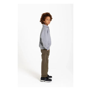 Hundred Pieces - Phoenix Pretzel Organik Pamuk Polo Shirt | Heather grey