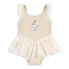 Konges Sløjd - Amandine Tulle Swimsuit | Cream