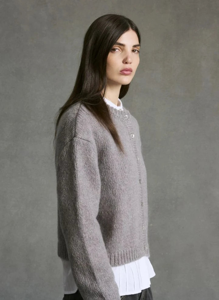 Hod - Océane Cardigan | Silver