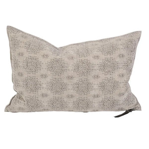 Maison de Vacances - Kilim Jacquard Vice Versa Cushion | Stone Gray