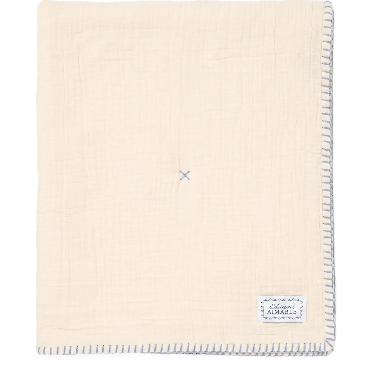 Editions Aimable - Pablo Blanket | Vanilla Gauze Fabric