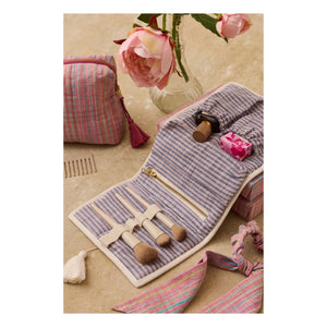 Louise Misha - Teila Makeup Brush Set | Cream