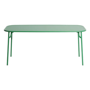 Petite Friture - Weekend Rectangular Table | Mint Green