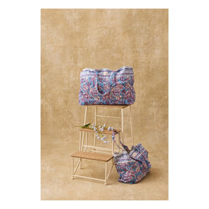 Louise Misha - Beverly Cotton Tote Bag | Light Blue