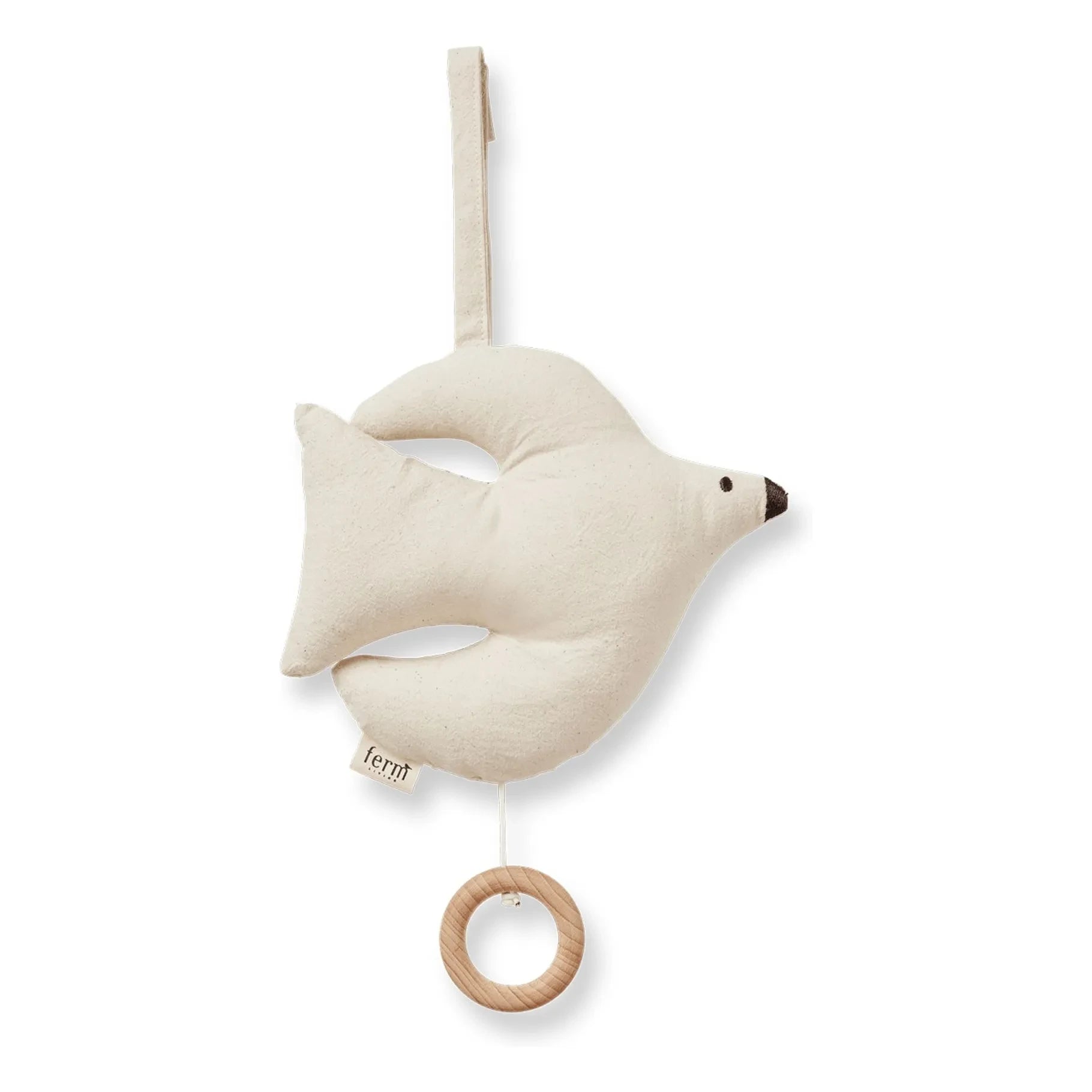 Ferm Living Kids - Swift Bird Musical Mobile | White