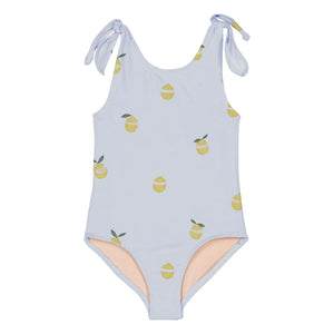 Studio Bohème - Roberta Lemons Organic Cotton Swimsuit | Light Blue
