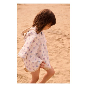 Louise Misha - Organic Cotton Mael Bath Cover | Ecru
