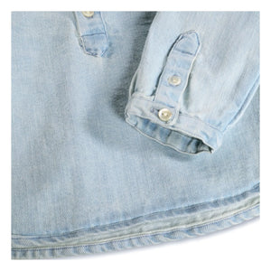 Molo - Enoz Denim Organic Cotton Shirt | Indigo Blue