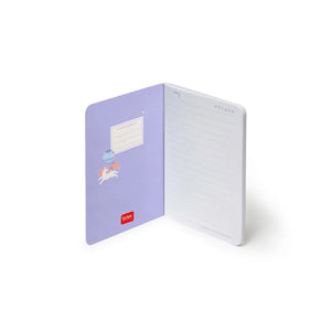 Legami - A6 Lined Defter ile Illustrated Hard Kılıf - Tek Boynuzlu At