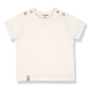 1+ in the family - Kamari Chiné T-shirt | Ivory