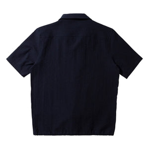 Edmmond Studios - Travis Short Sleeve Shirt | Dark Blue