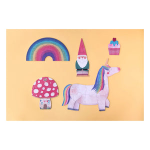 Londji - Happy Years Unicorn Puzzle - 5-Piece Set