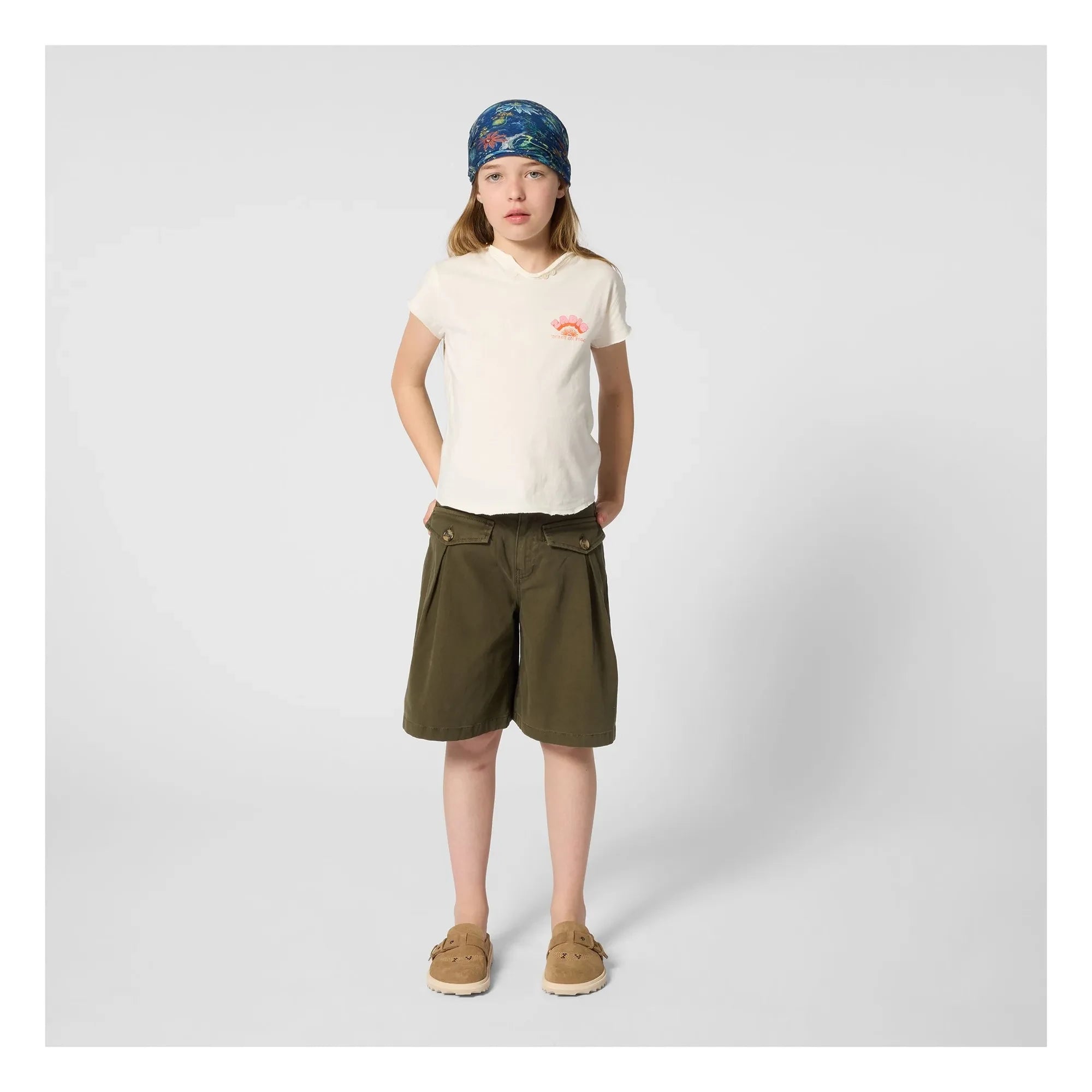 Zadig & Voltaire - Flep Pocket Bermuda Shorts | Khaki