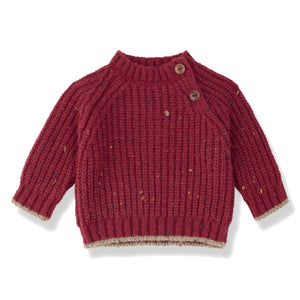 1+ in the family - Maligne Yün Kazak | Kırmızı
