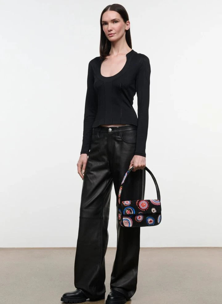 Staud - Tommy Beaded Bag | Black