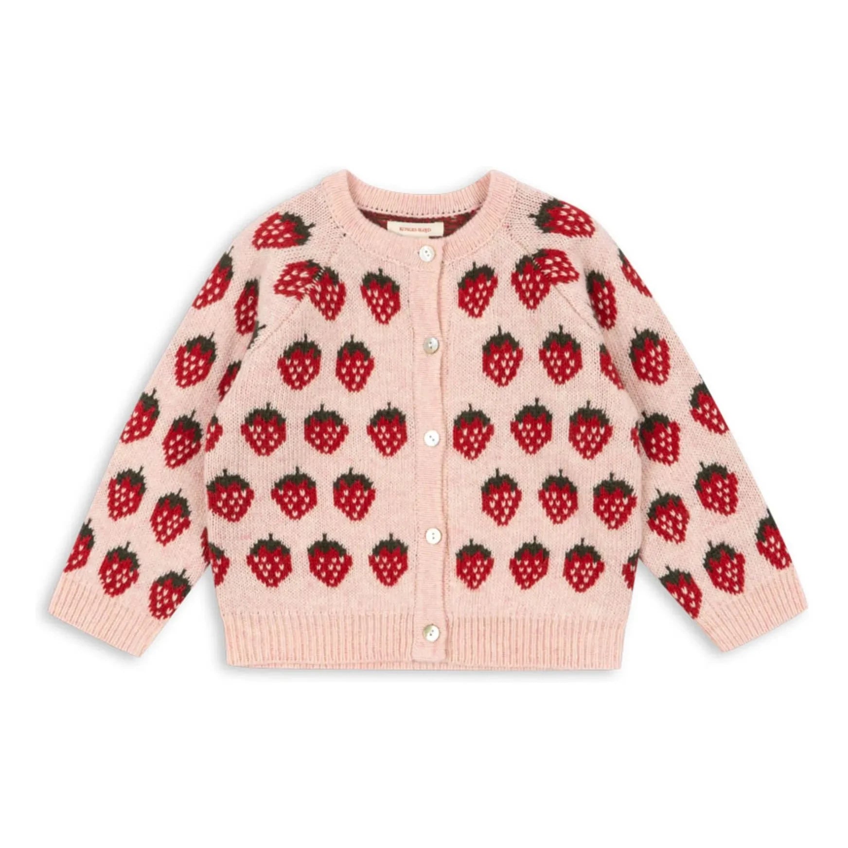 Konges Sløjd - Belou Strawberry Wool Sweater | Pink