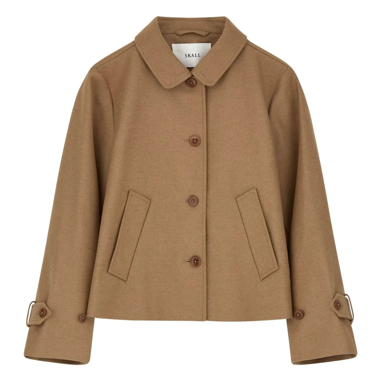 Skall Studio - Ally Recycled Wool Jacket | Camel