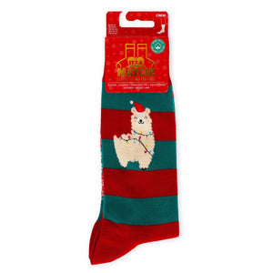 Legami - Christmas Socks Llama Size 41-47 - A Perfect Fit!