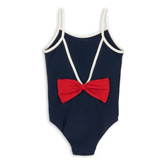 Konges Sløjd - Bowie Knot Swimsuit Recycled Fibers | Navy Blue
