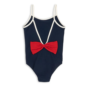 Konges Sløjd - Bowie Knot Swimsuit Recycled Fibers | Navy Blue