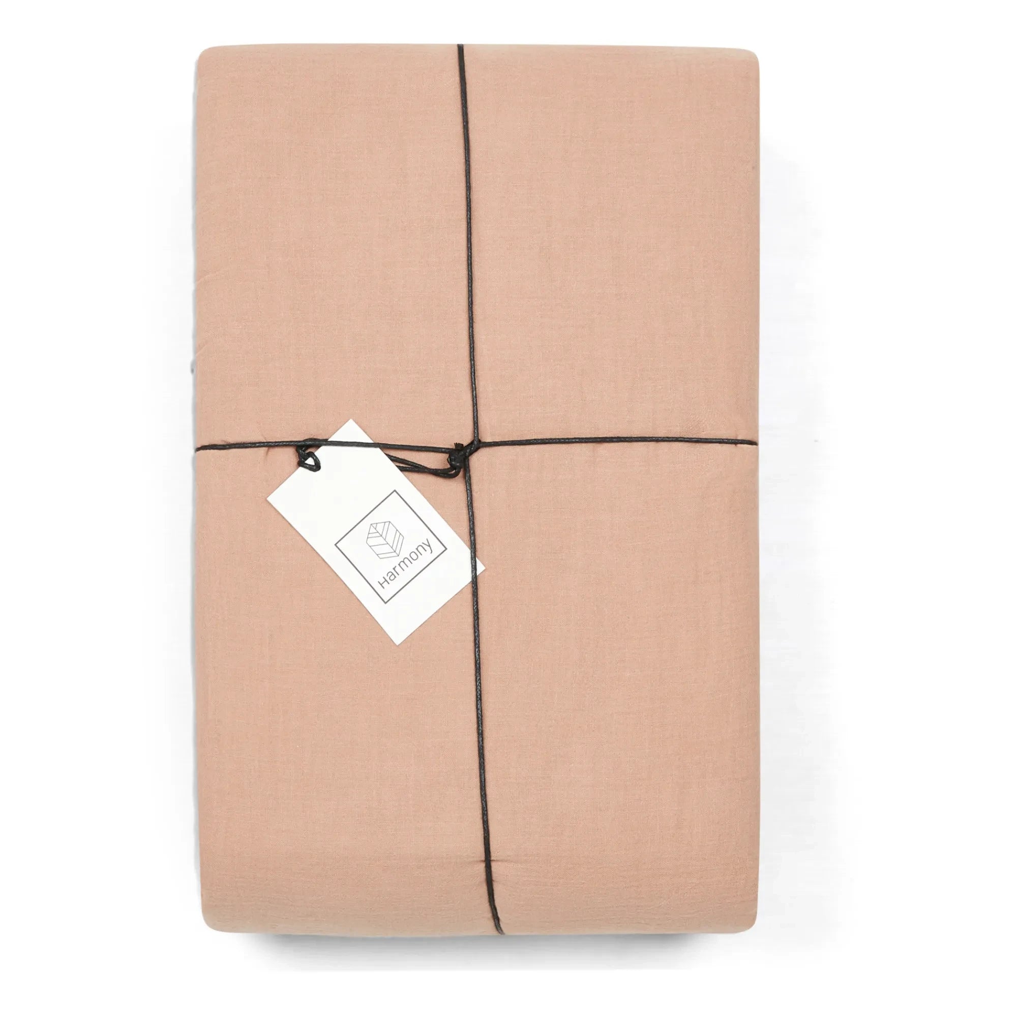 Haomy - Dili Cotton Satin Duvet Cover | Beige Pink