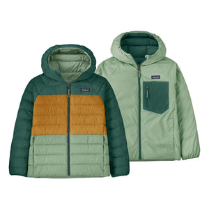 Patagonia - Reversible Goose Down Coat Made from Recycled Fibers | Light Green