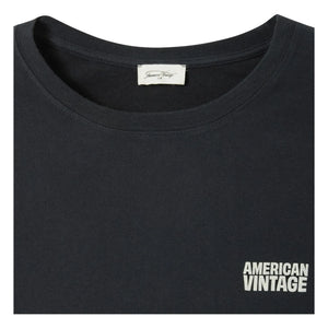 American Vintage - Crew Neck T-Shirt | Black