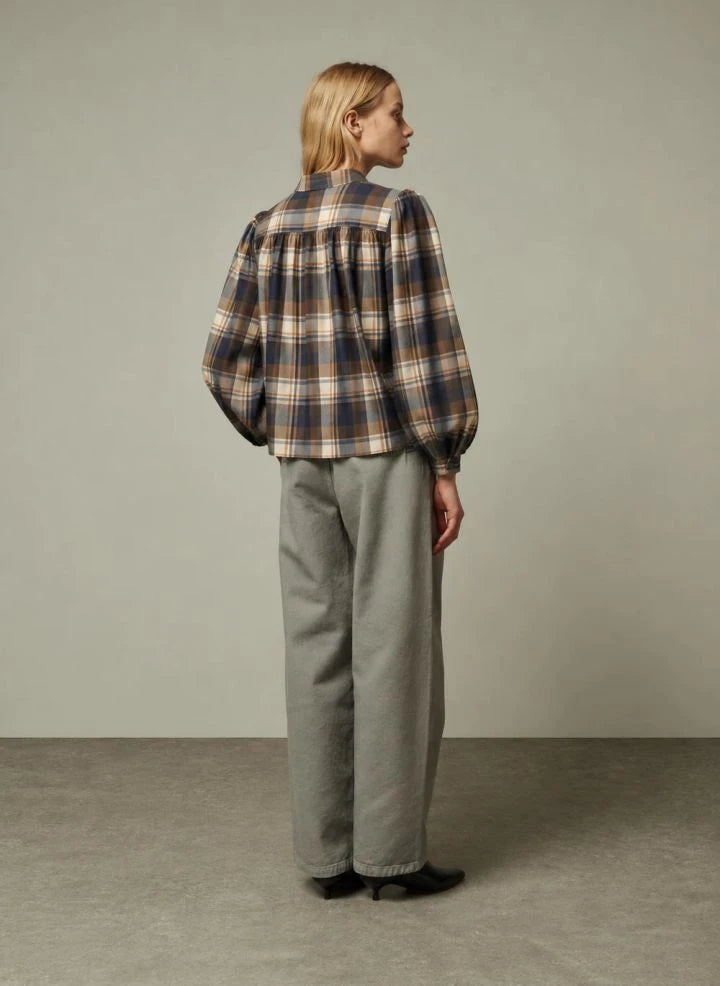 BELLEPIECE - Milton Cotton Blouse | Hazel