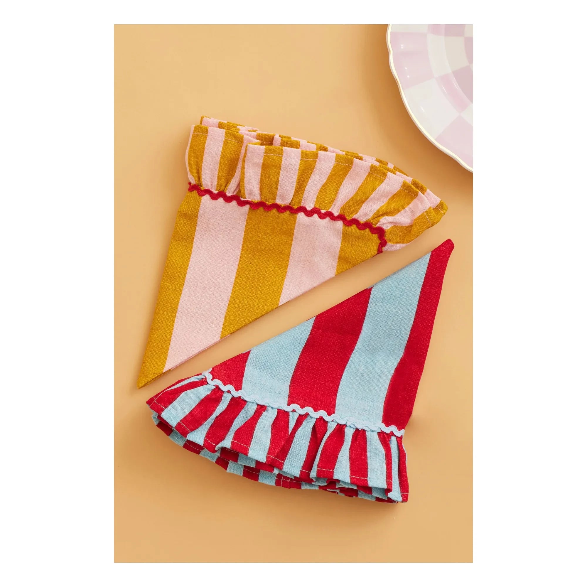 Bitossi - Striped Towel | Mustard