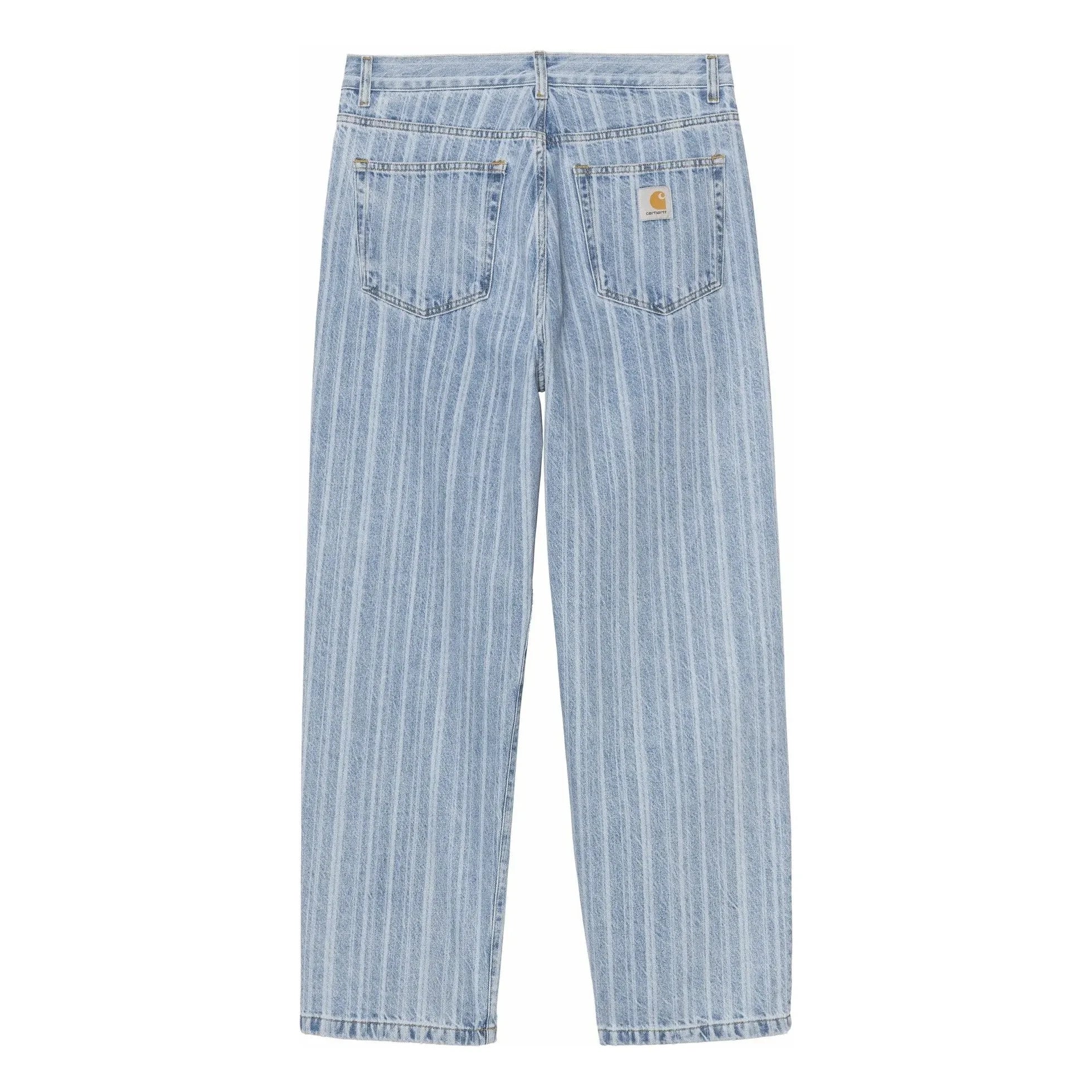 Carhartt WIP - Rylan Hampton Striped Jeans | Light Denim