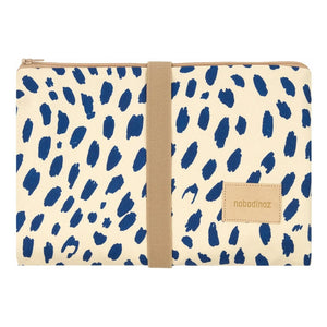 Nobodinoz - Travel Changing Mat Hyde Park Leonie | Blue