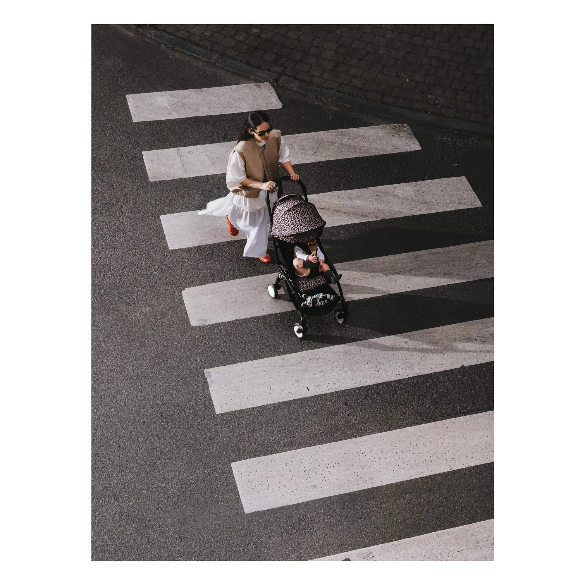 Stokke® - YOYO³ 6+ Stroller White Frame | Leopard