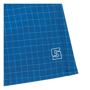 Smallable Kid - Archie Checkered Swim Shorts | Blue
