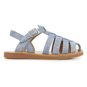 Pom d'Api - Beach-Stitch Dad Sandals | Denim Blue