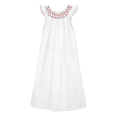 Scarlette Ateliers - Dona Embroidered Nightgown | Red