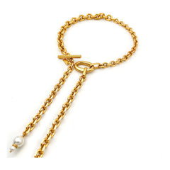 Perrine Taverniti - Cambronne Pearl Necklace | Gold
