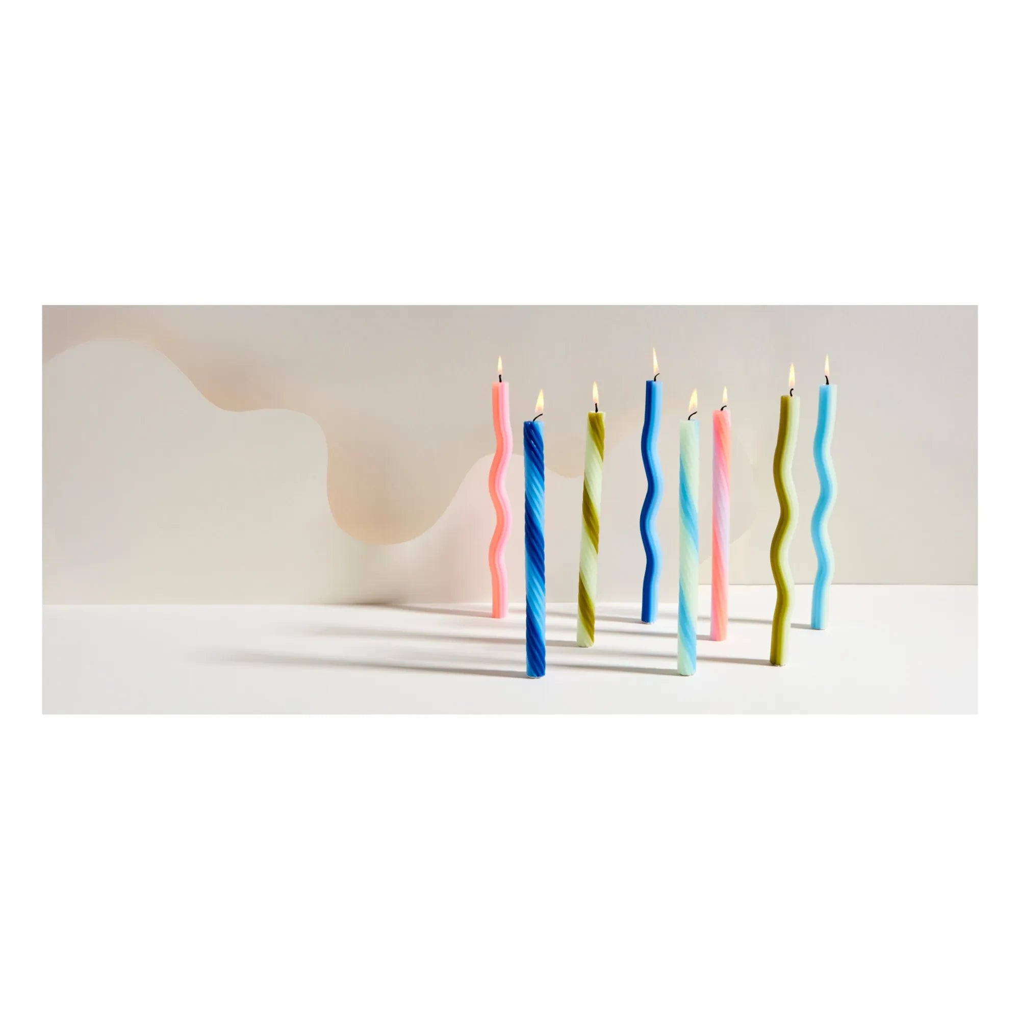 Lex Pott - Wiggle Mumlar - 2'li Set | Mavi