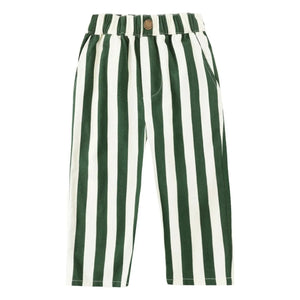 Rylee + Cru - Wide Striped Pants | Green