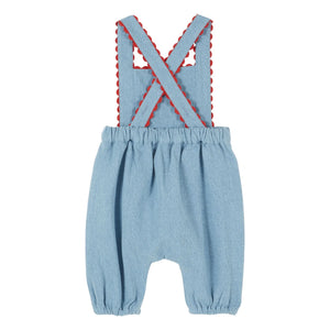 Emile et Ida - Mavi Denim Salopet