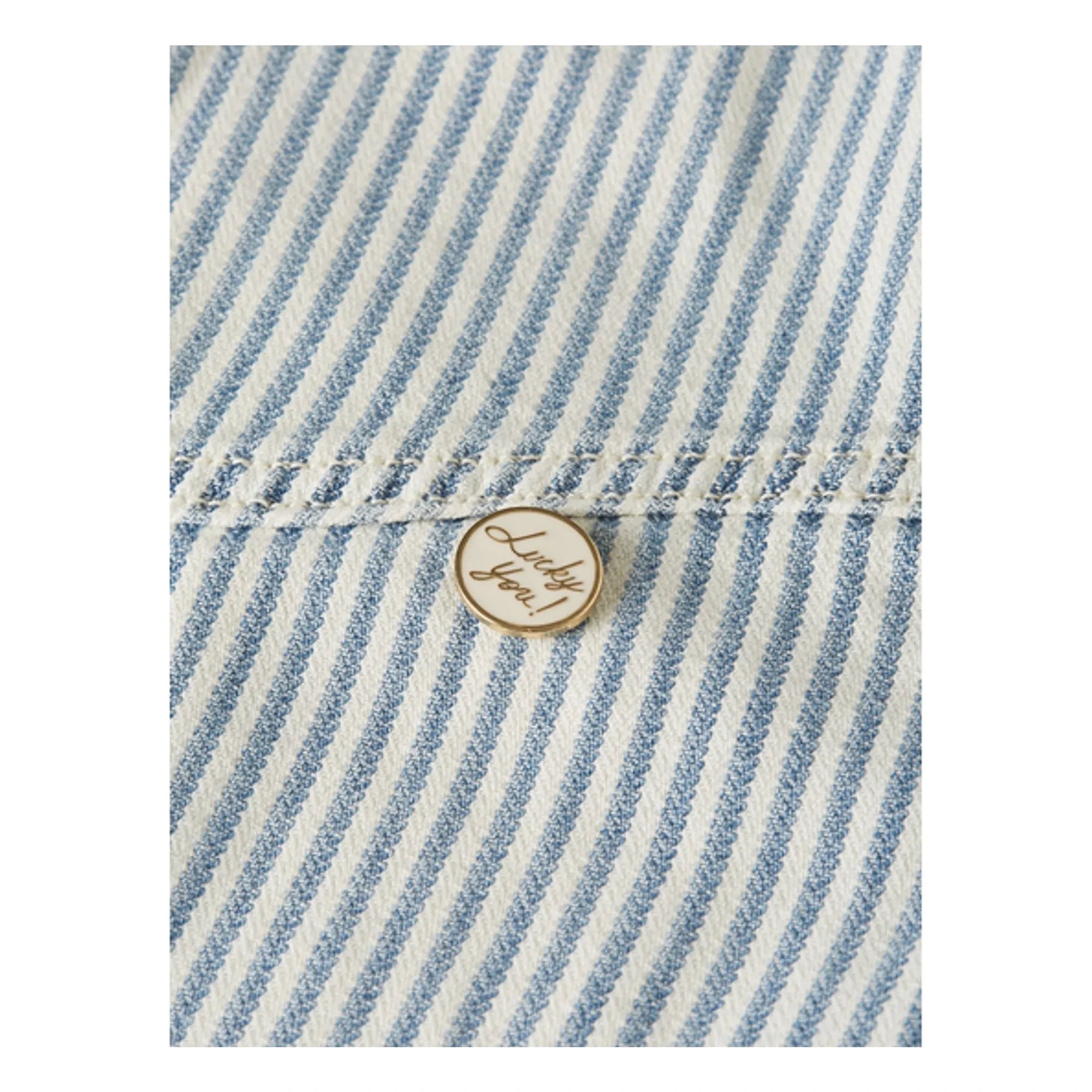 Scotch & Soda - Striped Denim Shirt | Light Blue