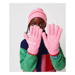 Bobo Choses - Bobo Recycled Fiber Gloves | Pink