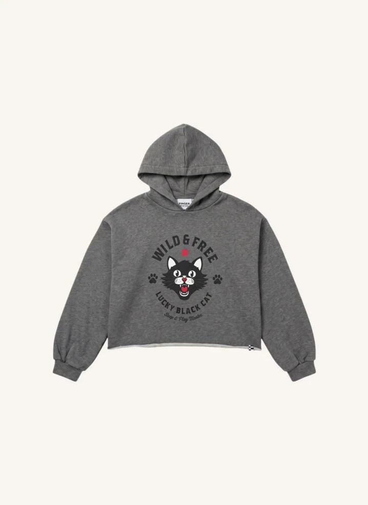Finger in the nose - Bunny Sweatshirt | Melange Grey